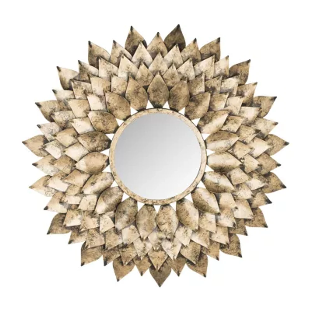 Safavieh Provence Sunburst Wall Mount Round Wall Mirror