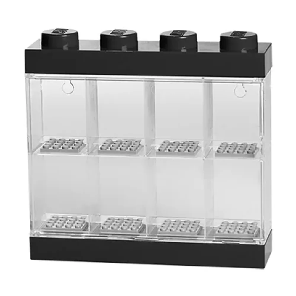 LEGO® Minifigure Display Case 8 Black