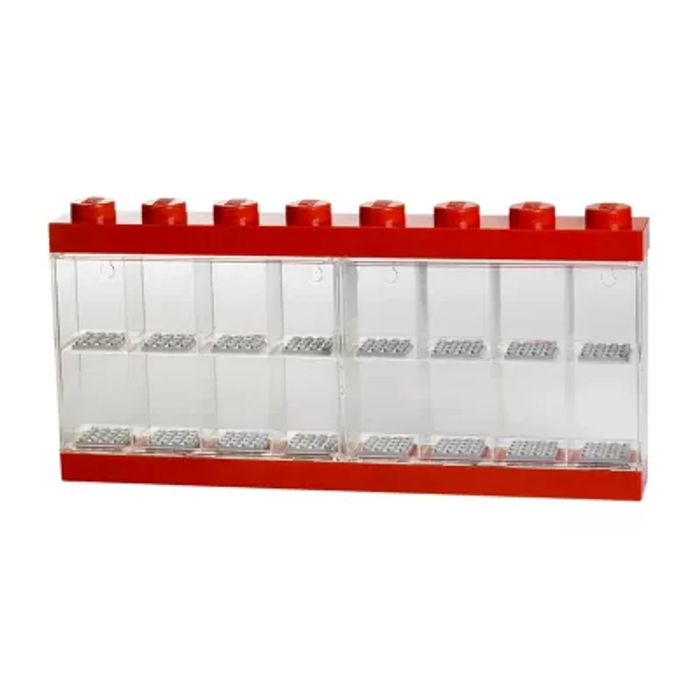 LEGO® Minifigure Display Case 16 Bright Red