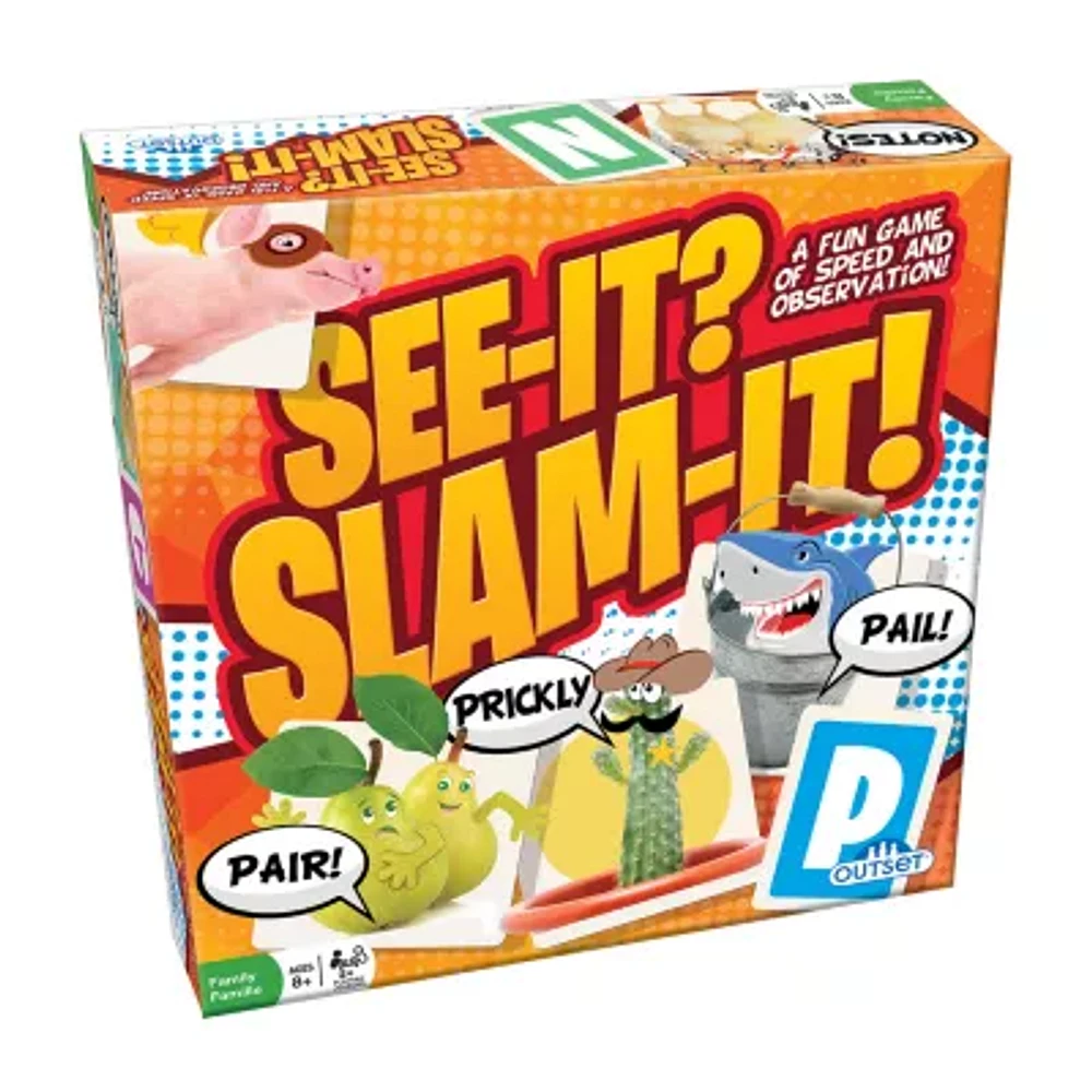 Outset Media See-It? Slam-It! 301 Board Game