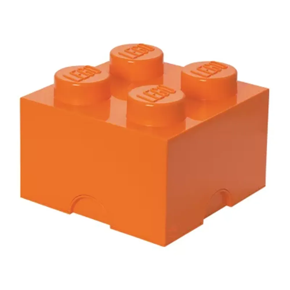 LEGO® Storage Brick 4 Bright Orange