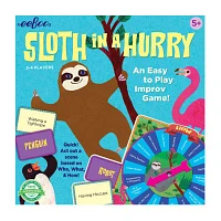 Eeboo Sloth In A Hurry Action Board Game 141 Board Game