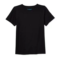Thereabouts Little & Big Kid Boys Sensory Friendly Crew Neck Short Sleeve Adaptive T-Shirt