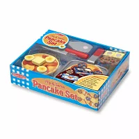 Melissa & Doug Wooden Flip & Serve Pancake Set Play Kitchen
