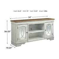 Signature Design by Ashley® Realyn Living Room Collection TV Stand