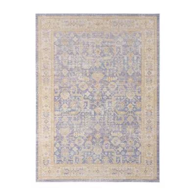 Amer Rugs Cienieka Hiromi Vintage Bordered Indoor Rectangular Accent Rug