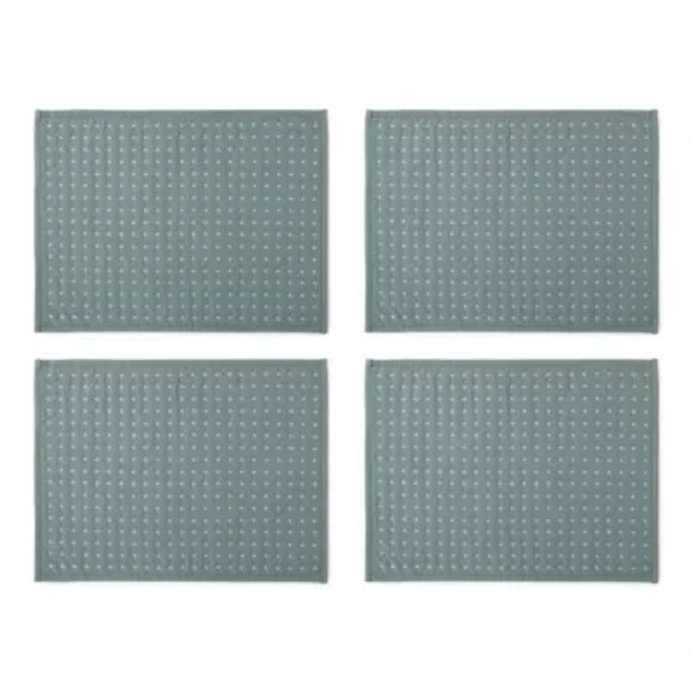 Linden Street Kendall 4-pc. Jade Placemats
