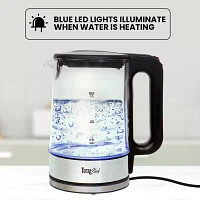 Total Chef Cordless Electric Glass Kettle with LED