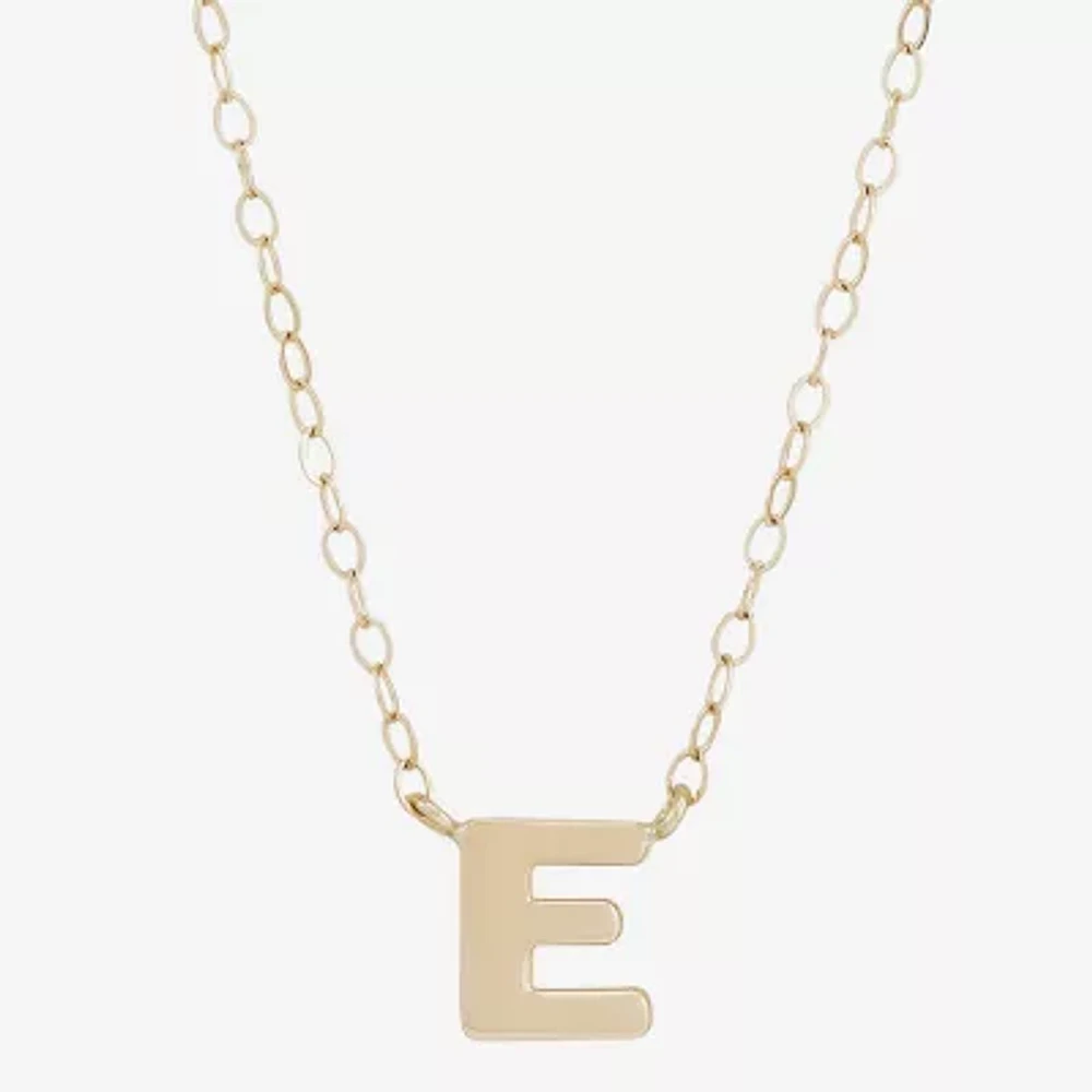 Limited Quantities! Womens 10K Gold 18 Inch Pendant Necklace
