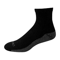 Dickies Dri-Tech Work Mens Multi-Pack 6 Pair Quarter Ankle Socks