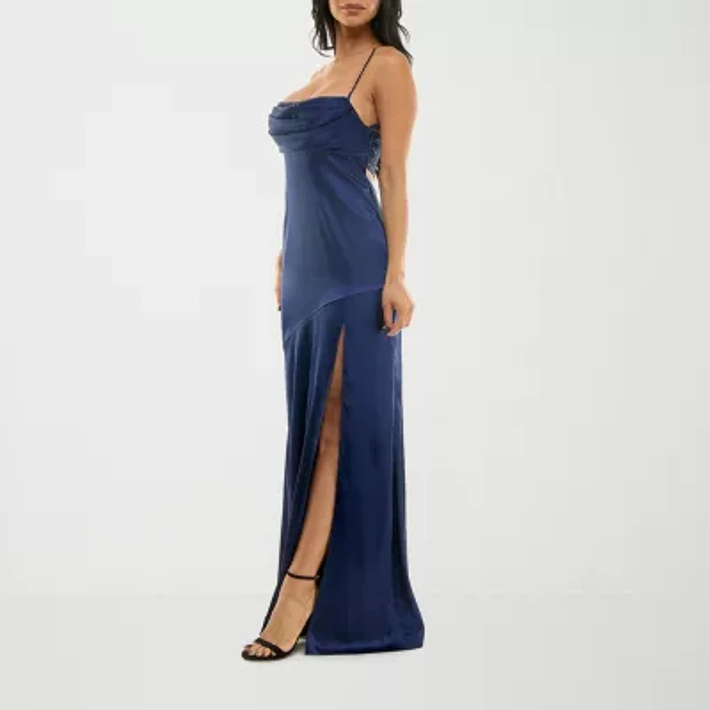 City Triangle Womens Cut Out Embellished Juniors Bodycon Dress