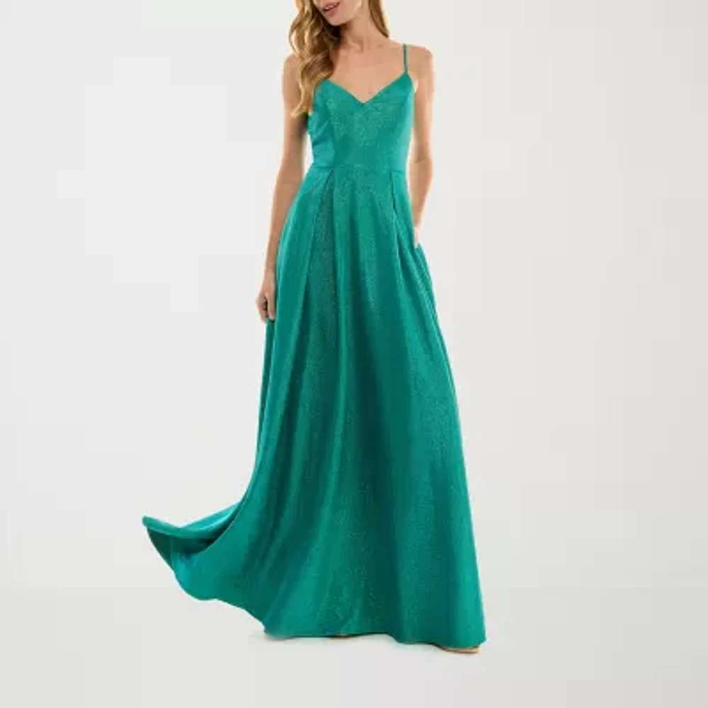 City Triangle Womens Juniors A-Line Dress