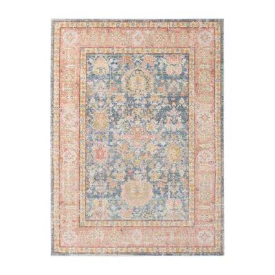 Amer Rugs Cienieka Marta Vintage Bordered Indoor Rectangular Accent Rug