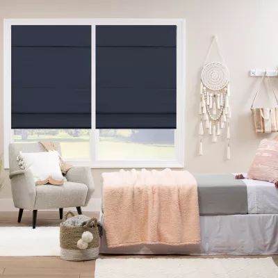 Dover Cordless Room Darkening Roman Shade