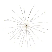 Northlight """20"""" Led Firework Green Branch Decoration Warm White And Red""" String Lights