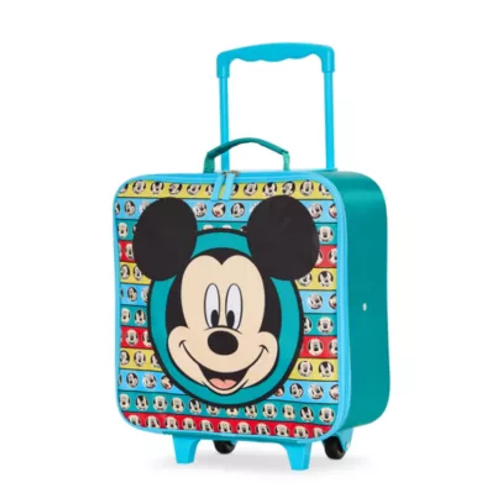 Disney Collection Mickey Mouse 13 Inch Softside Wheeled Luggage