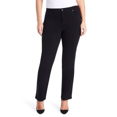 Gloria Vanderbilt Women's Plus Amanda Classic Straight Leg Jean