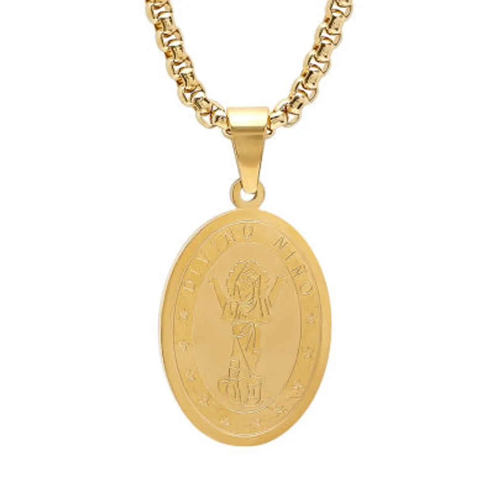 Mens Stainless Steel Semisolid Curb Hypoallergenic Chain Bracelet