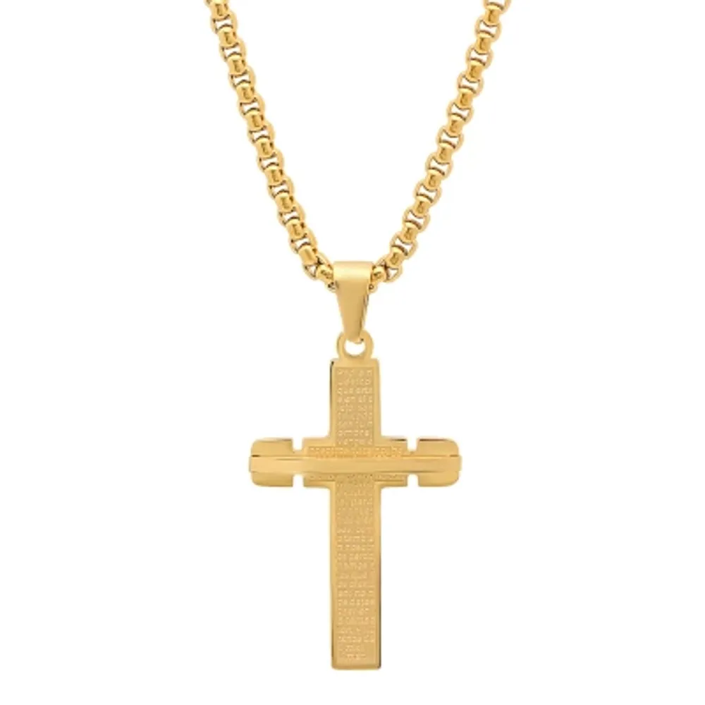 Mens Stainless Steel Hypoallergenic 24 Inch Curb Chain Necklace