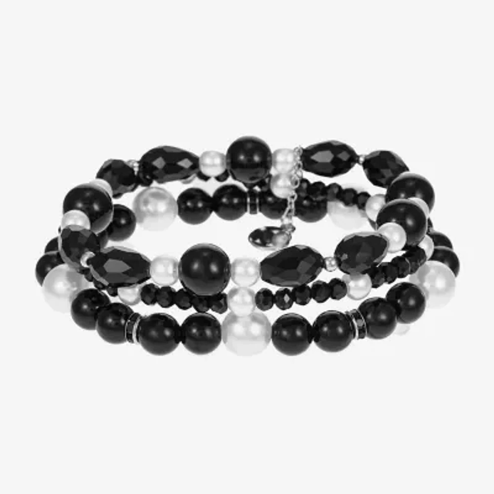 Mixit Silver Tone Womens 3-pc. Bracelet Set