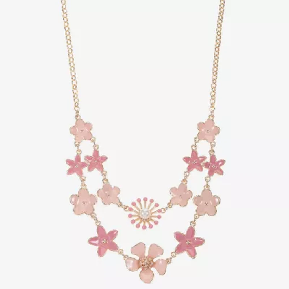 Liz Claiborne Womens 17 Inch Collar Necklace
