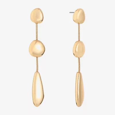 Liz Claiborne Womens Hypoallergenic Drop Earrings