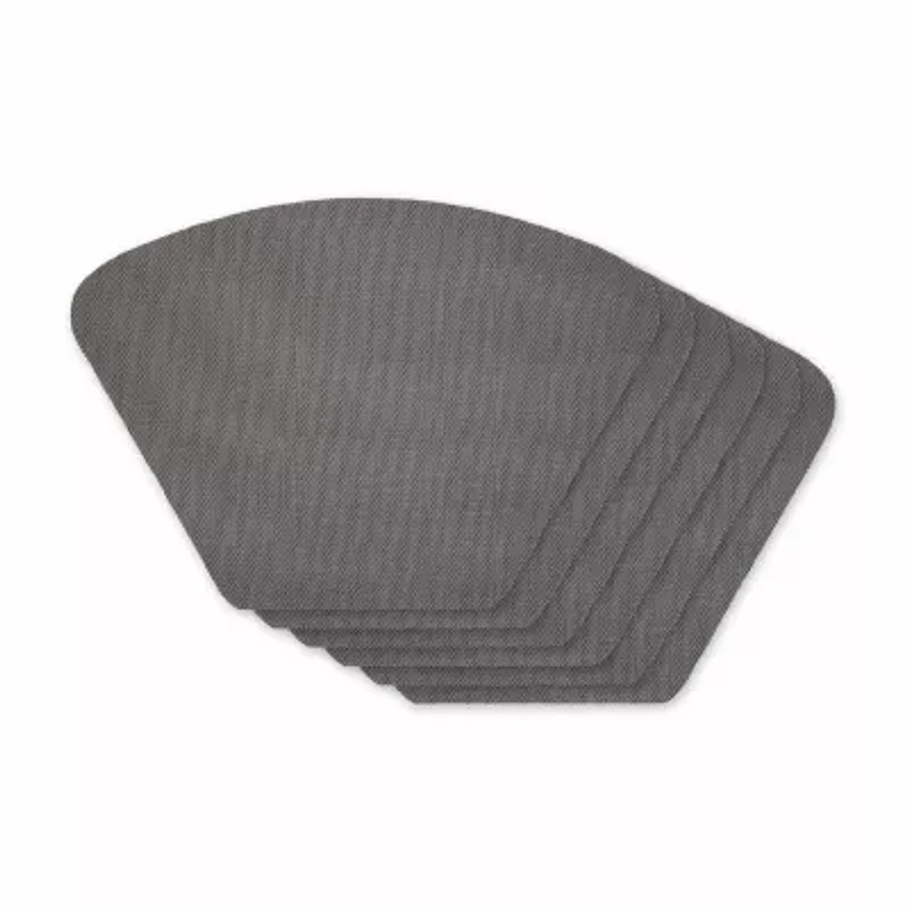 Design Imports Gray Solid Table 6-pc. Placemat