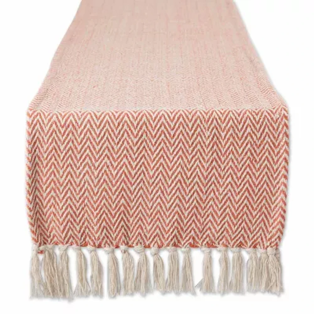 Design Imports Spice Chevron Table Runner