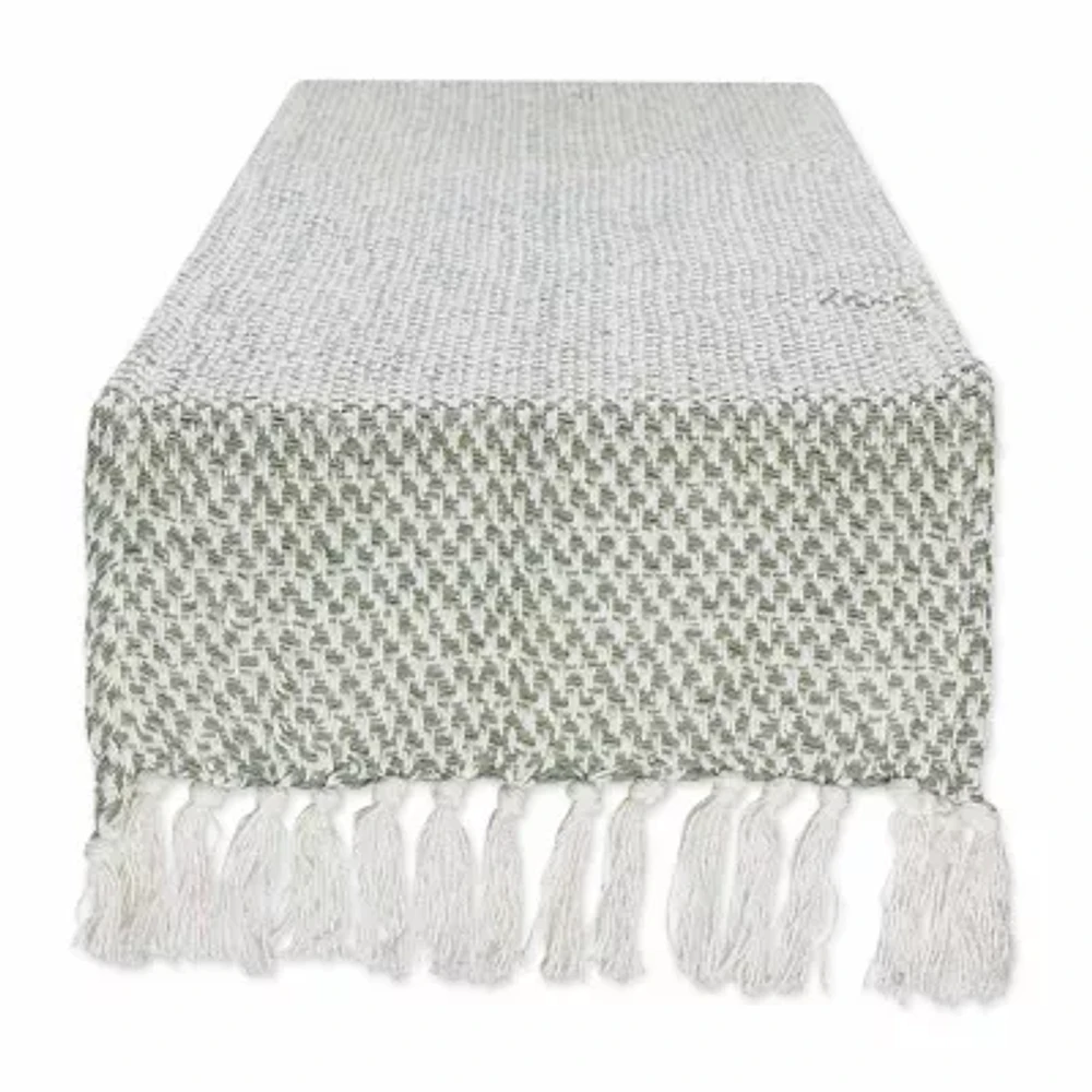 Design Imports Artichoke Woven Table Runner