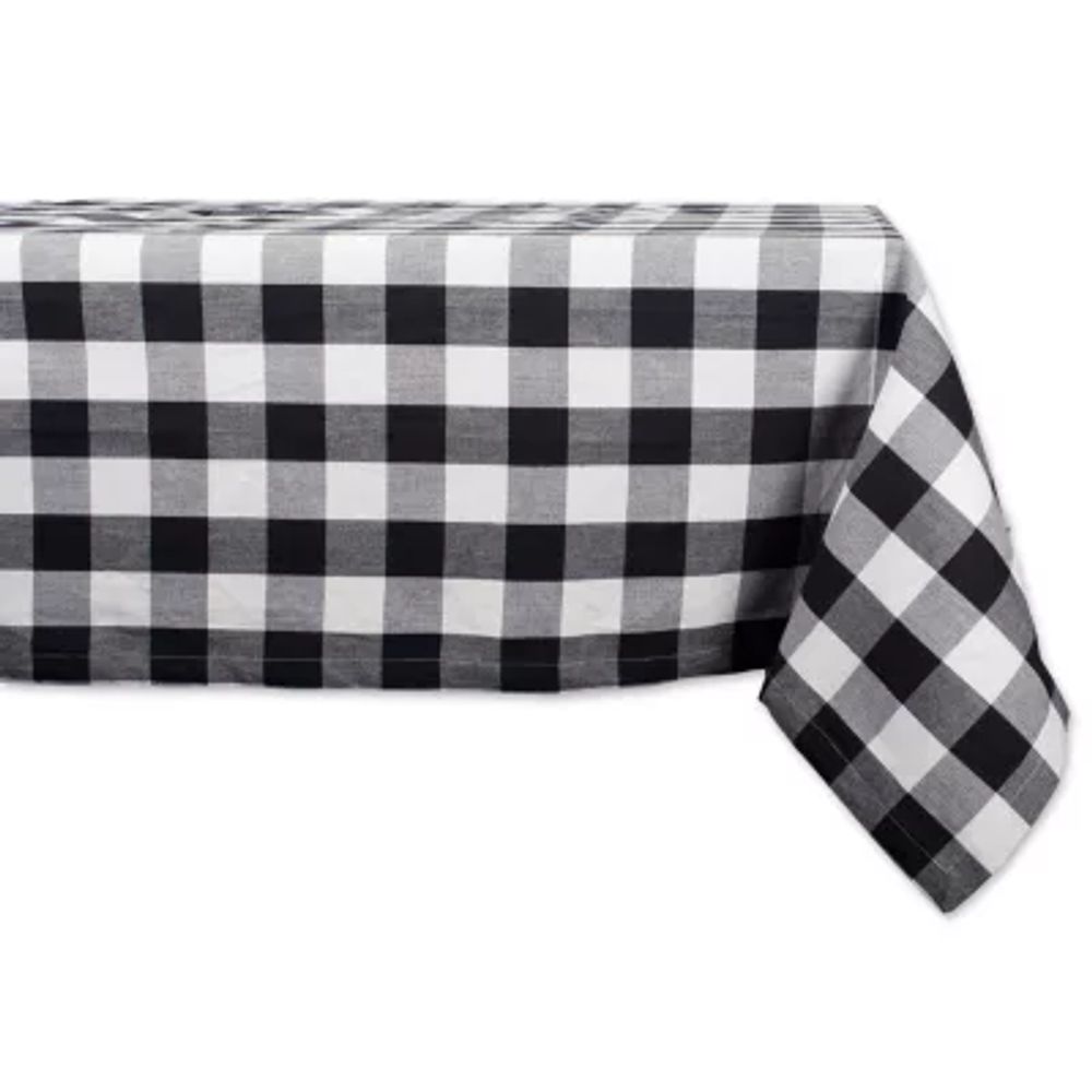Design Imports Buffalo Check Tablecloth