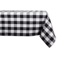 Design Imports Buffalo Check Tablecloth