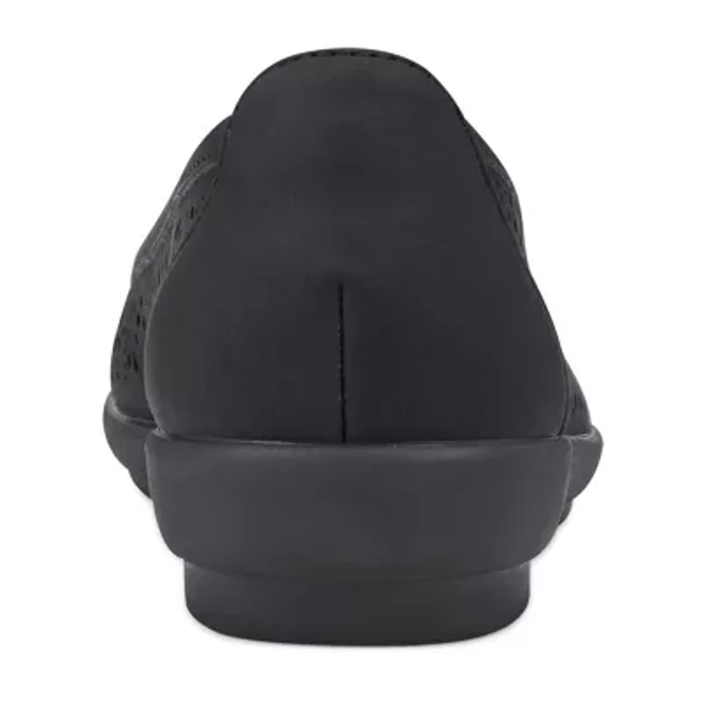 Easy Spirit Alessia Womens Square Closed Toe Slip-On Shoe