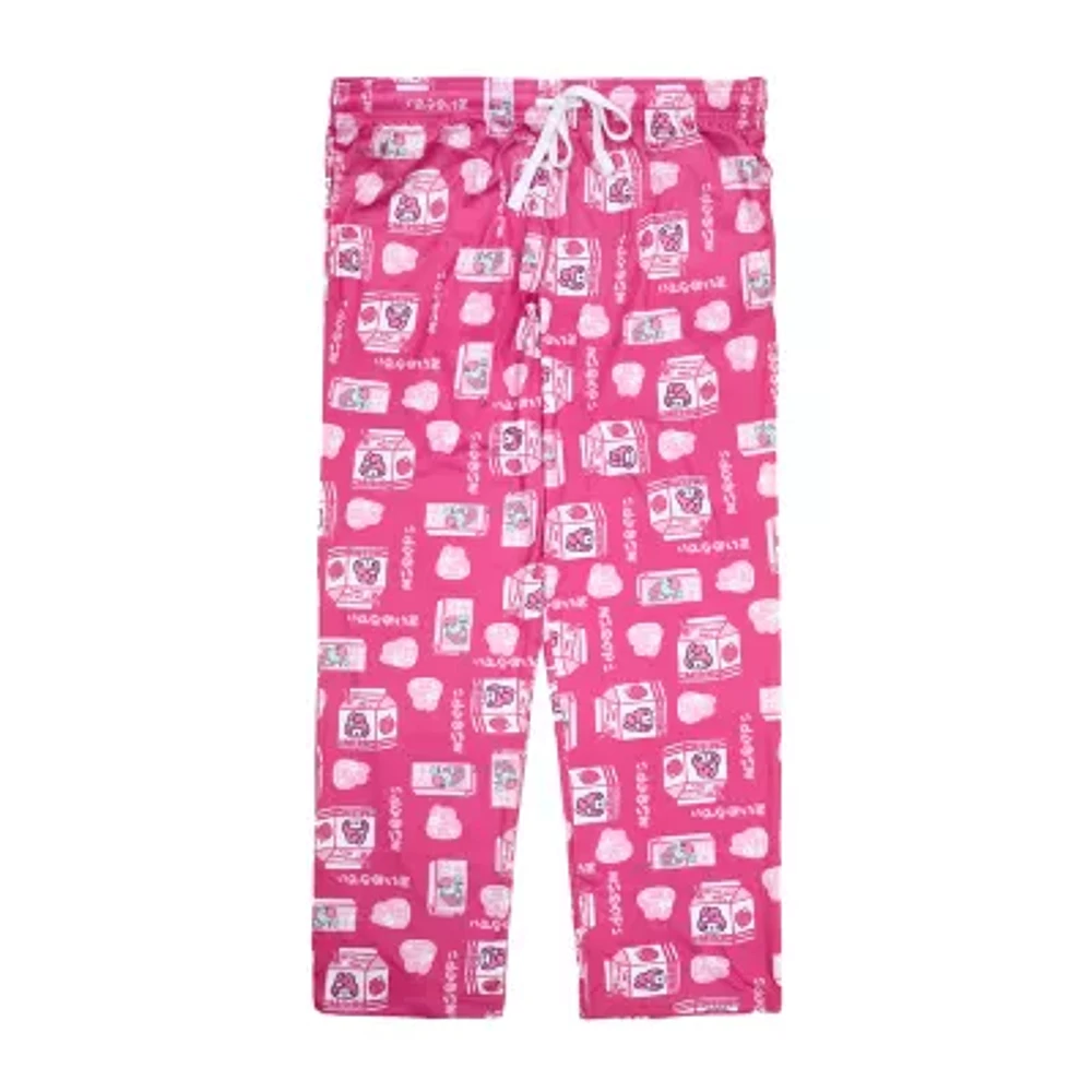 Womens My Melody Plush Pajama Pants