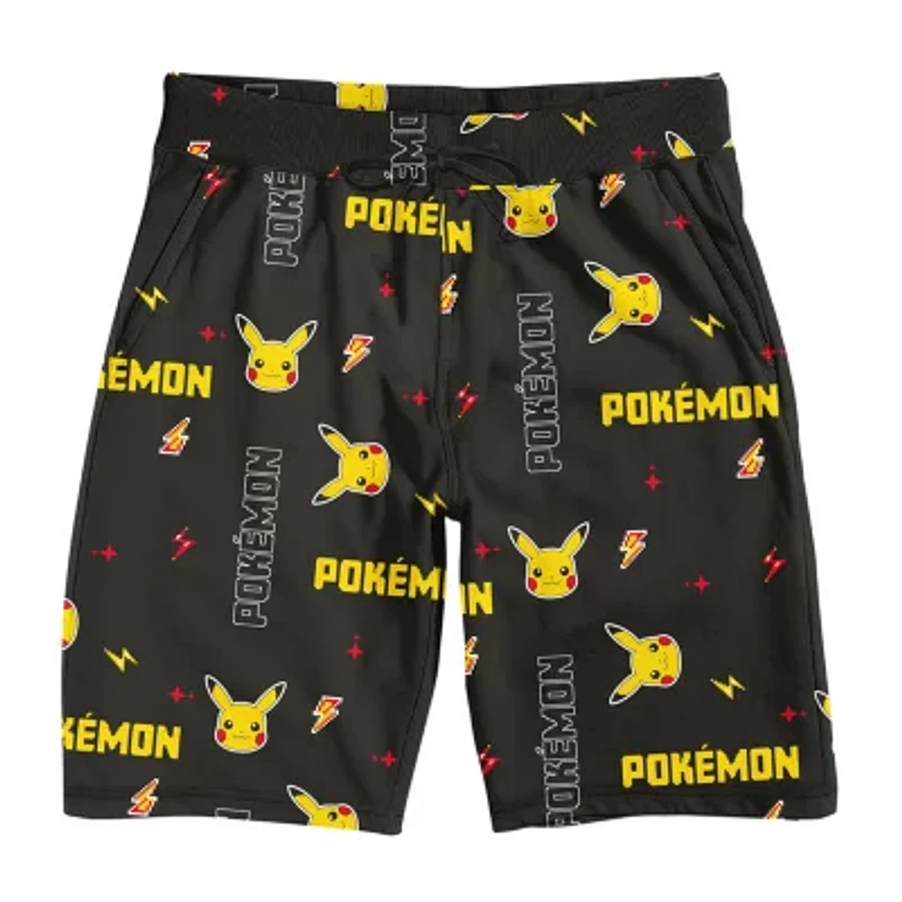 Pokemon Mens Crew Neck Short Sleeve 2-pc. Pajama Sets