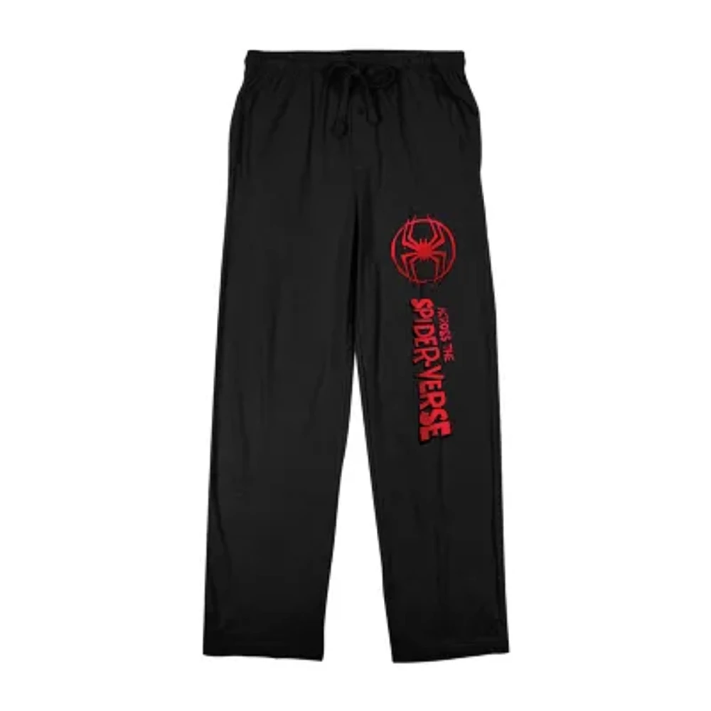 Spider-Man Miles Morales Mens Crew Neck Short Sleeve 2-pc. Pajama Sets