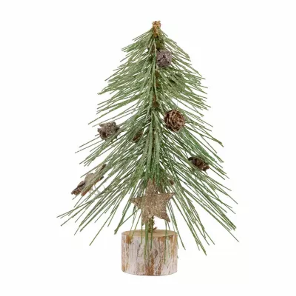 Northlight "8.5"" Brush On Base" Christmas Tabletop Tree