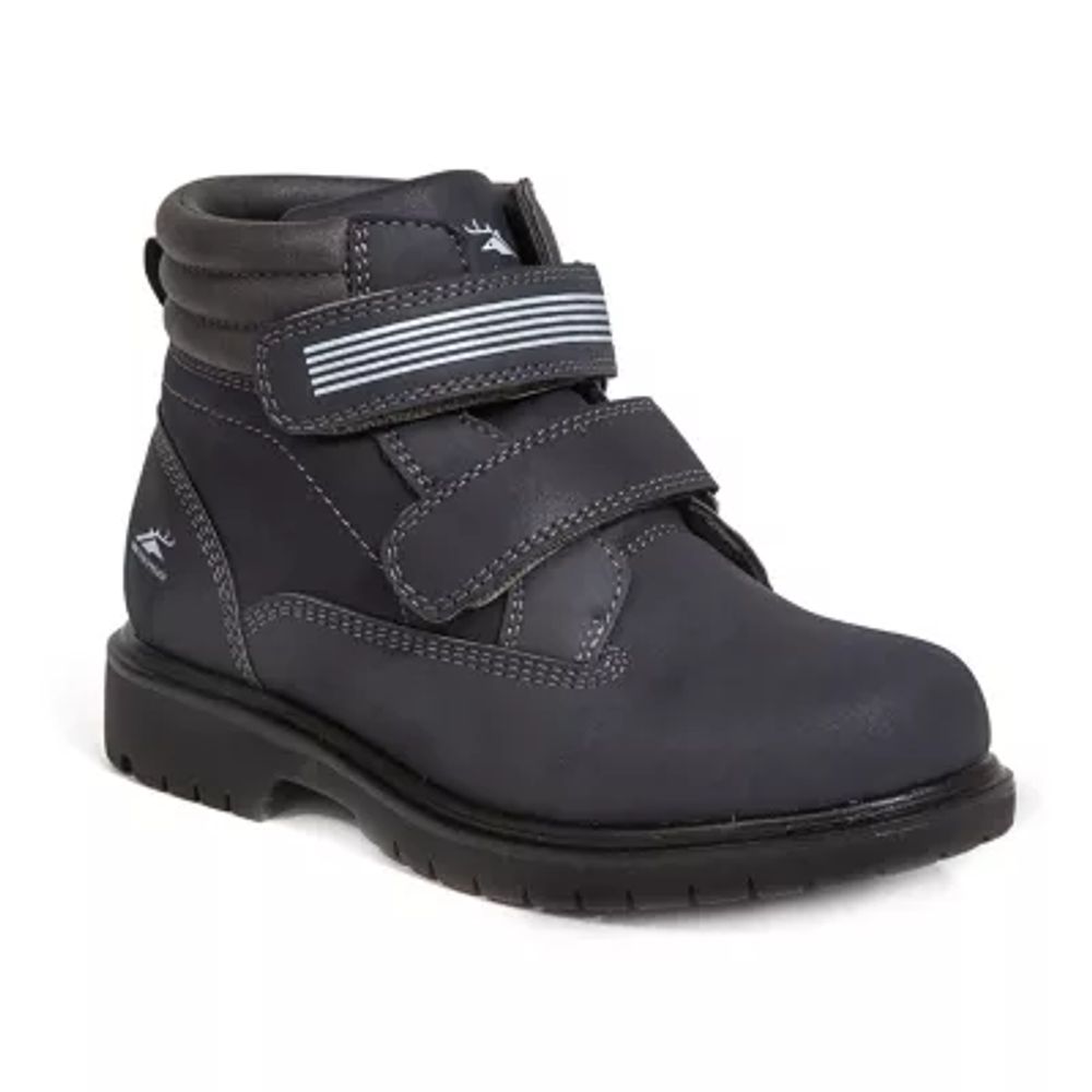 Deer Stags Little & Big Kid Boys Marker Block Heel Hiking Boots