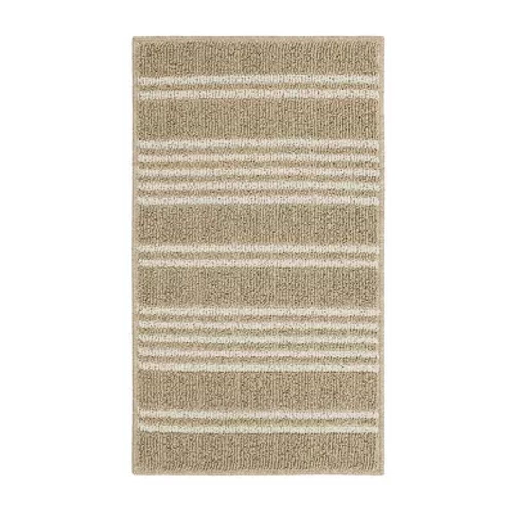 Mohawk Home Piping Stripe Washable Indoor Rectangular Accent Rug