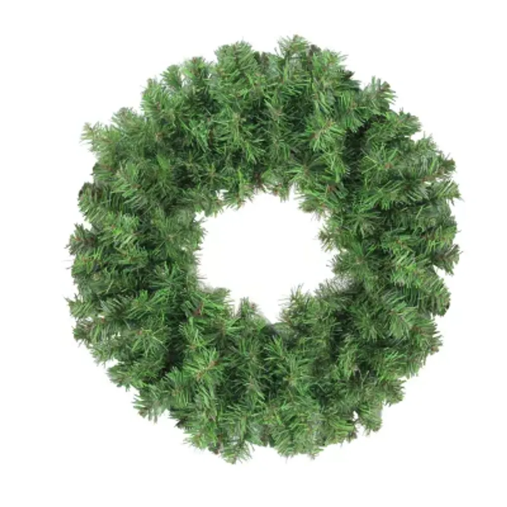 Colorado Spruce Artificial Christmas Wreath 16-Inch Unlit