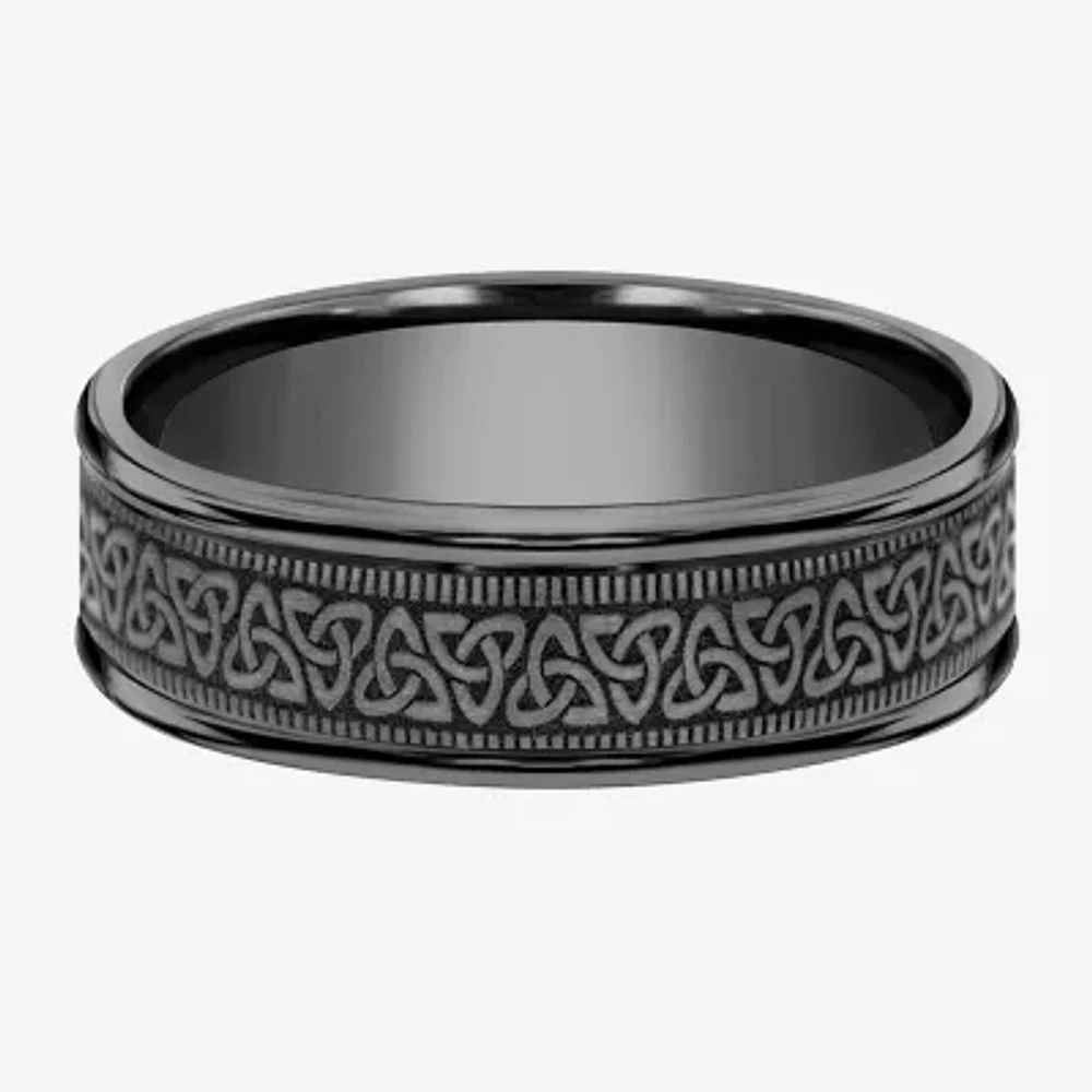 Mens 7MM Tantalum Wedding Band