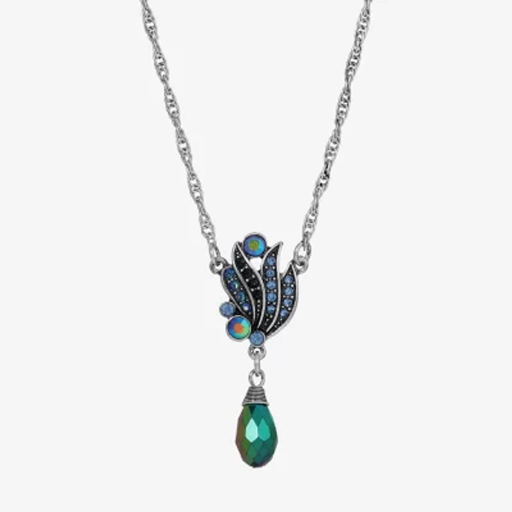 1928 Womens Alloy 16 Inch Pendant Necklace