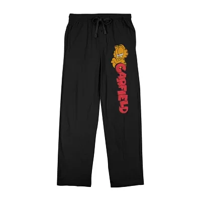 Garfield Mens Fleece 1 Pair Pajama Pants