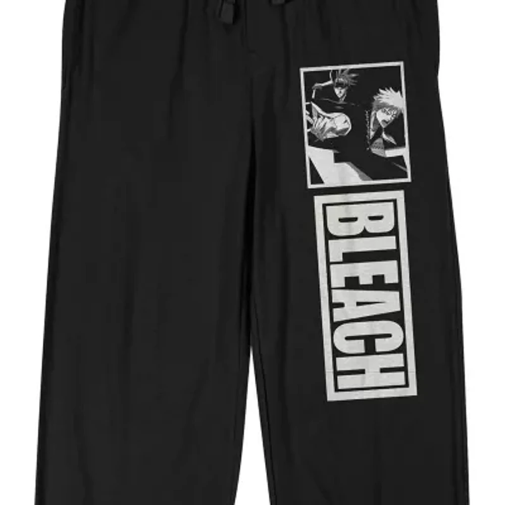 Bleach Anime Mens Fleece 1 Pair Pajama Pants