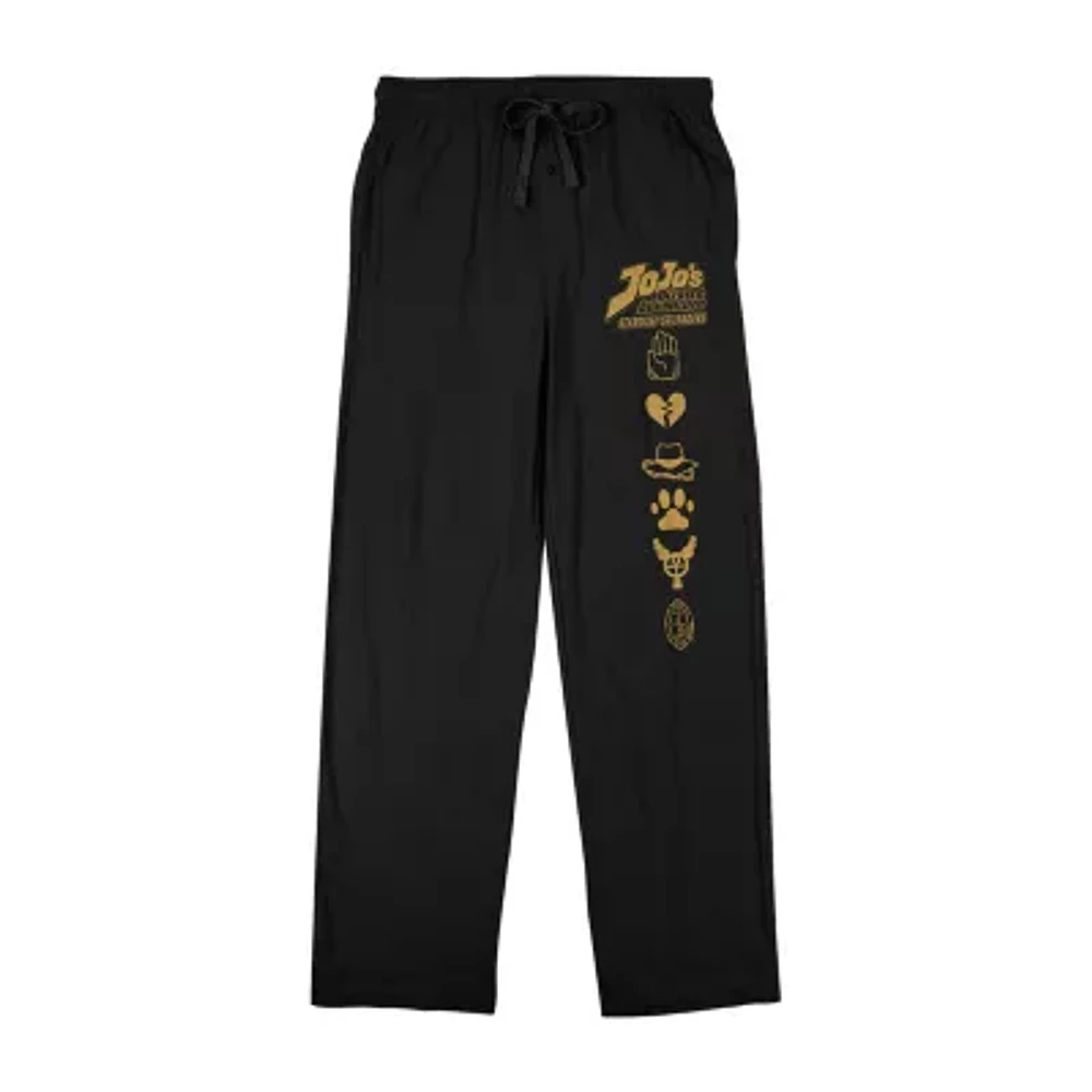 Jojos Bizarre Adventure Mens Fleece 1 Pair Pajama Pants