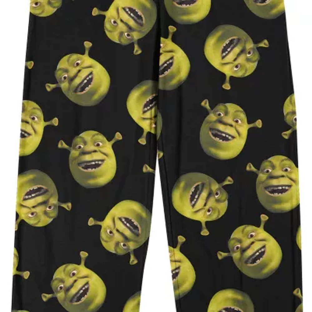 Shrek Face Mens 1 Pair Pajama Pants