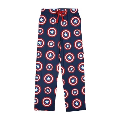 Marvel Captain America Mens 1 Pair Pajama Pants