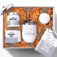 Lovery Personalized Wine Gifts - 9pc Inspirational Bath Set