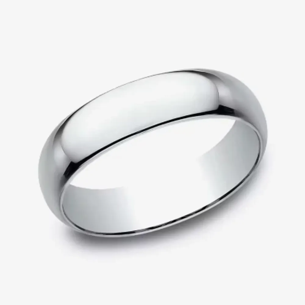 Mens 6mm 10K Gold Wedding Band