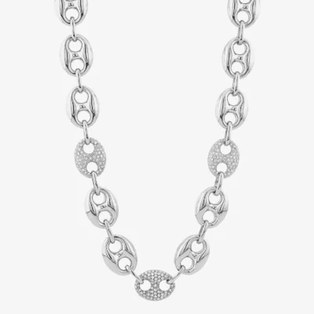 Limited Quantities! Womens Sterling Silver 18 Inch Link Necklace