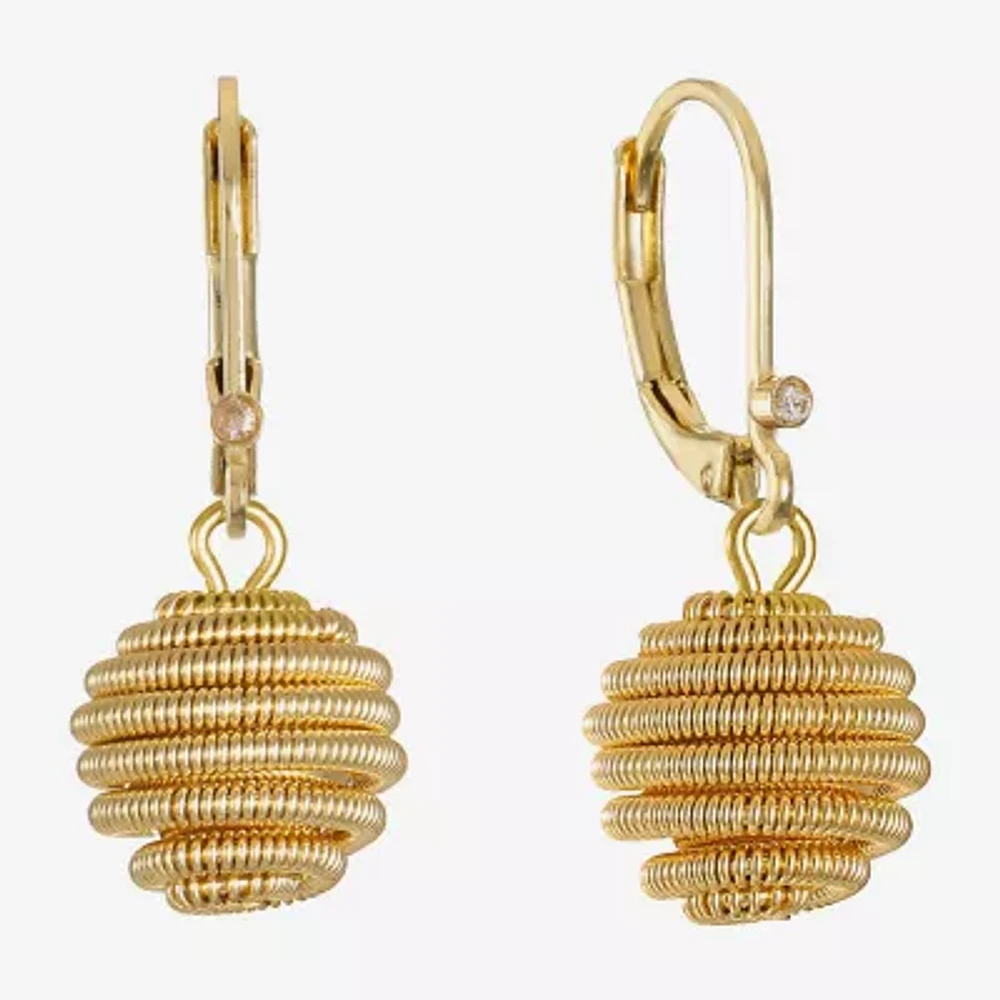 Monet Jewelry Womens Round Drop Earrings